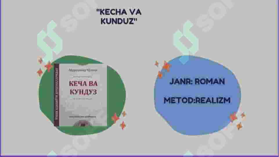 Choʻlpon. "Kecha va kunduz" 4