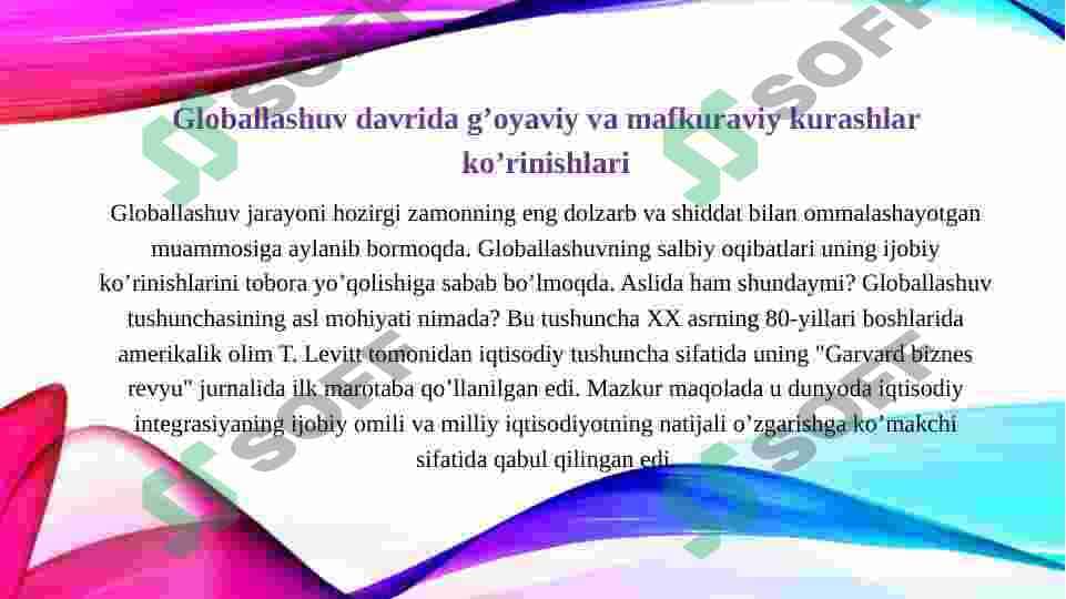 GLOBALLASHUV DAVRIDA AXBOROT MADANIYATINING ZARURIYATI 3