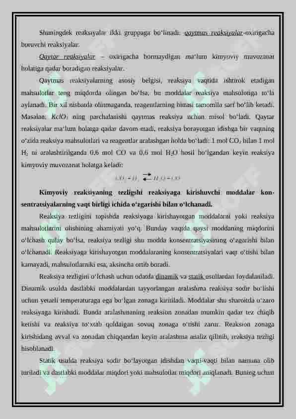 KIMYOVIY KINETIKA 4