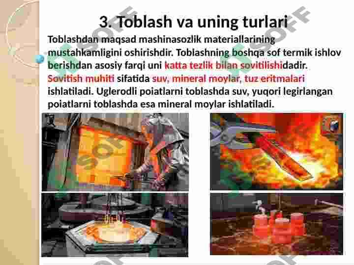 Qotishmalarni termik va kimyoviy termik ishlash asoslari 4