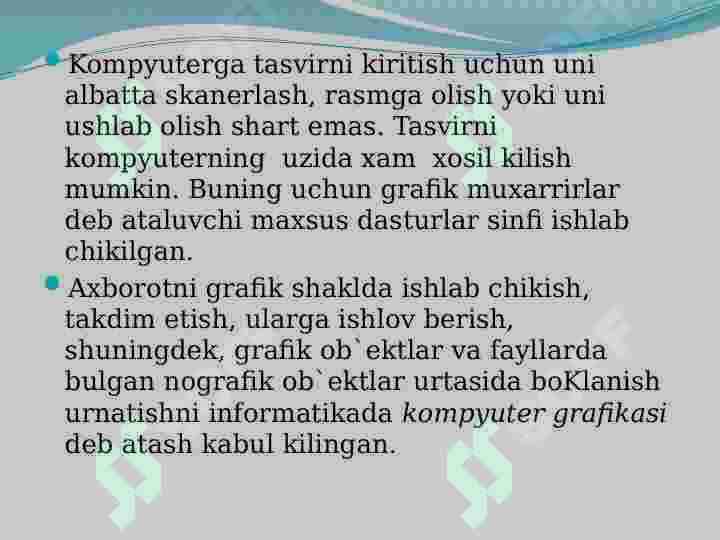 KOMPYUTER  GRAFIKASI 7
