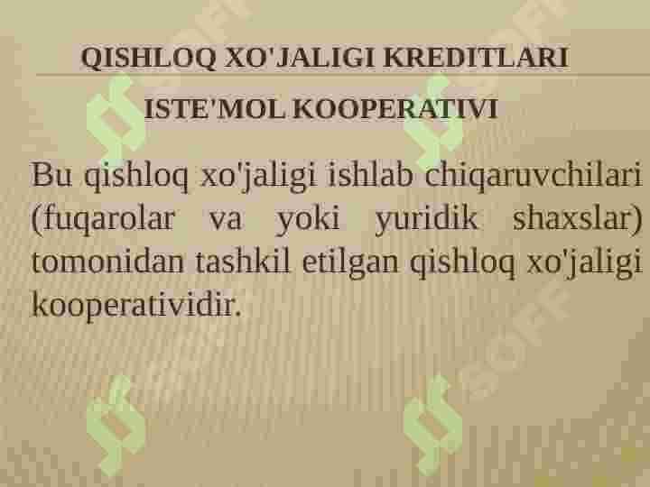 Kredit koperativi 3
