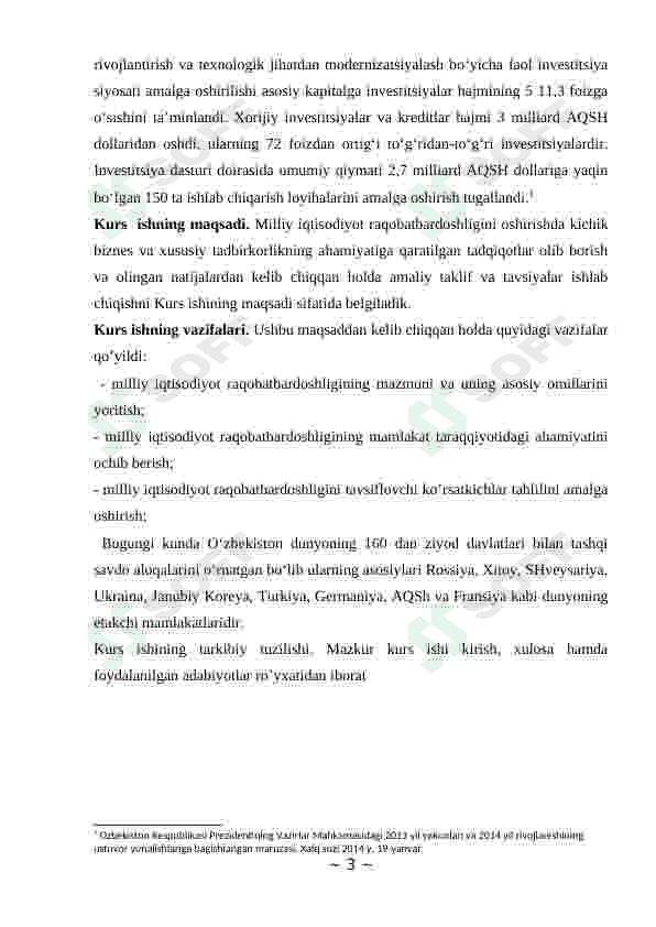 Tayyor mahsulotlari  raqobatbardoshligini ta’minlash 3