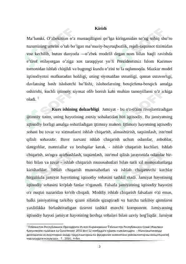 Ijtimoiy-iqtisodiyotning jamiyat hayotidagi o'rni 3