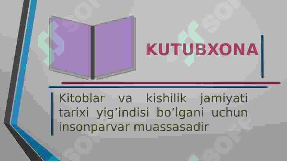 Kutubxonashunoslik 3