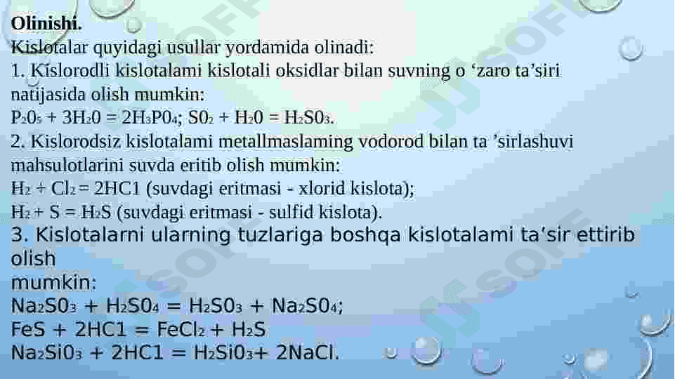 anorganik birikmalarning eng muhim sinflarini o'qitish metodikasi 8