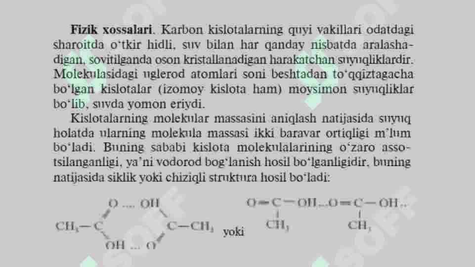 Karbon kislotalar 8