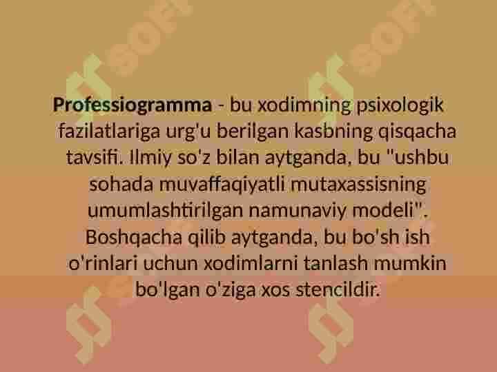 Kasbiy psixologiya 3