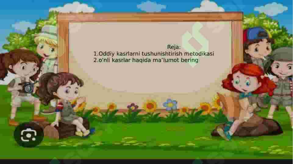 Kasr tushunchasi 2