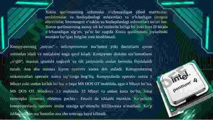 Operatsion tizimlarda virtual xotira tushunchasi 4