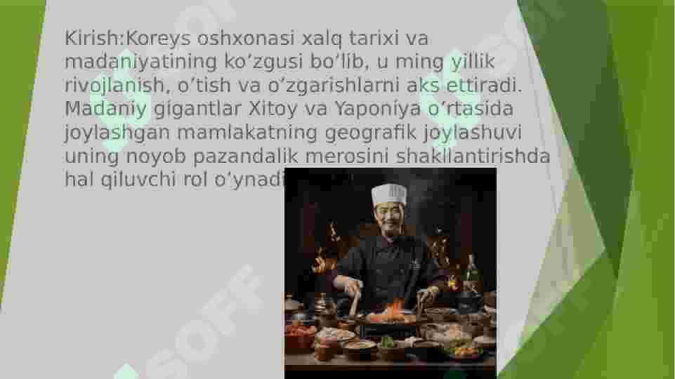Koreys oshxonasi 3