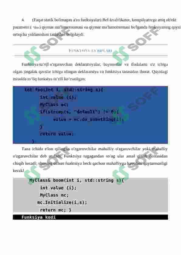 C++ da funksiyalar 7