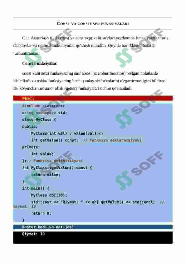 C++ da funksiyalar 8
