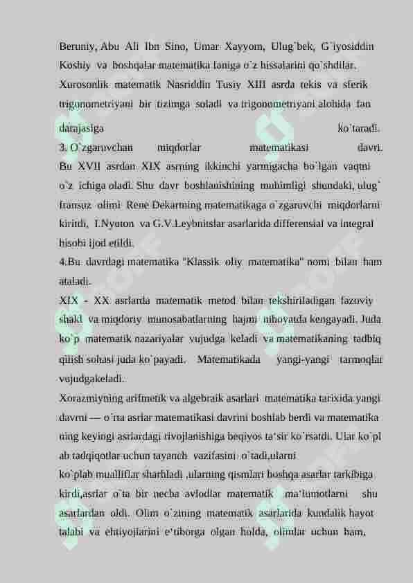 ”Boshlang`ich 	sinflarda matemtilani o'qitishda tarixiy elementlarini o`rgatish metodikasi.” 7