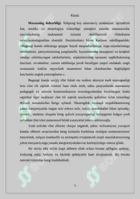 Boshlangich  sinf  bolalarini  vaqt  bilan  tanishtirish  mazmuni  ( ingliz tili vositasida) 3