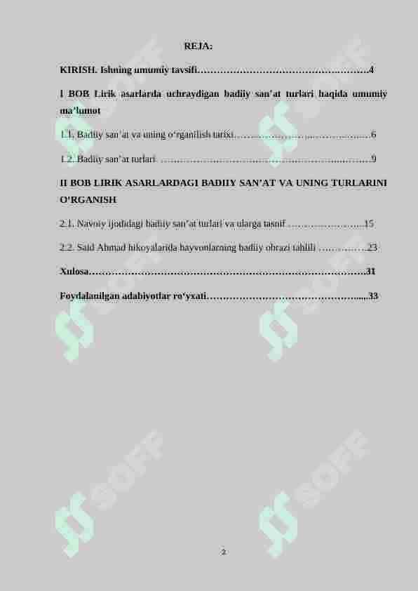 Lirik asarlardagi badiiy san’at turlarini sharhli oʻrganish usullari 2
