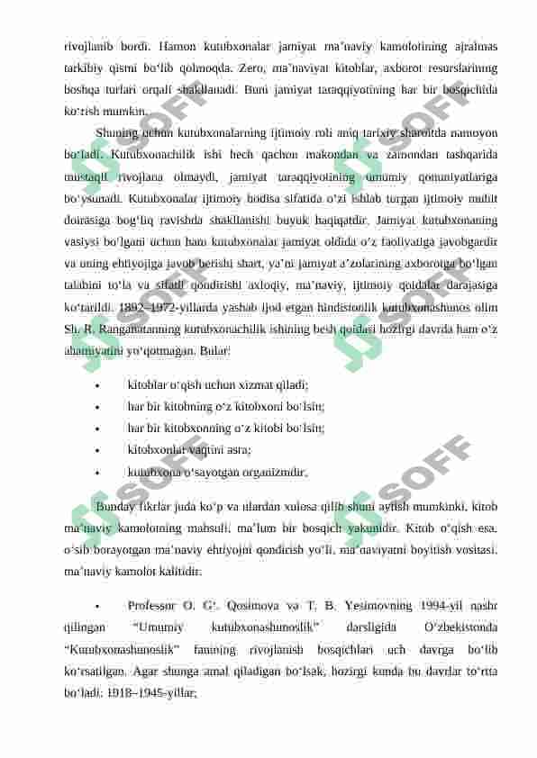 Kutubxonashunoslik 6
