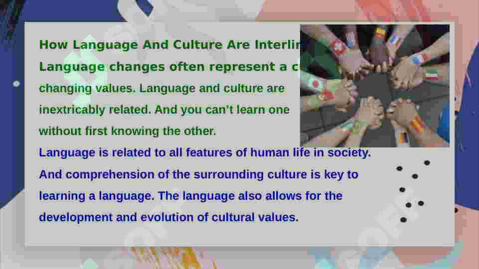 Language and Culture | Presintation 5
