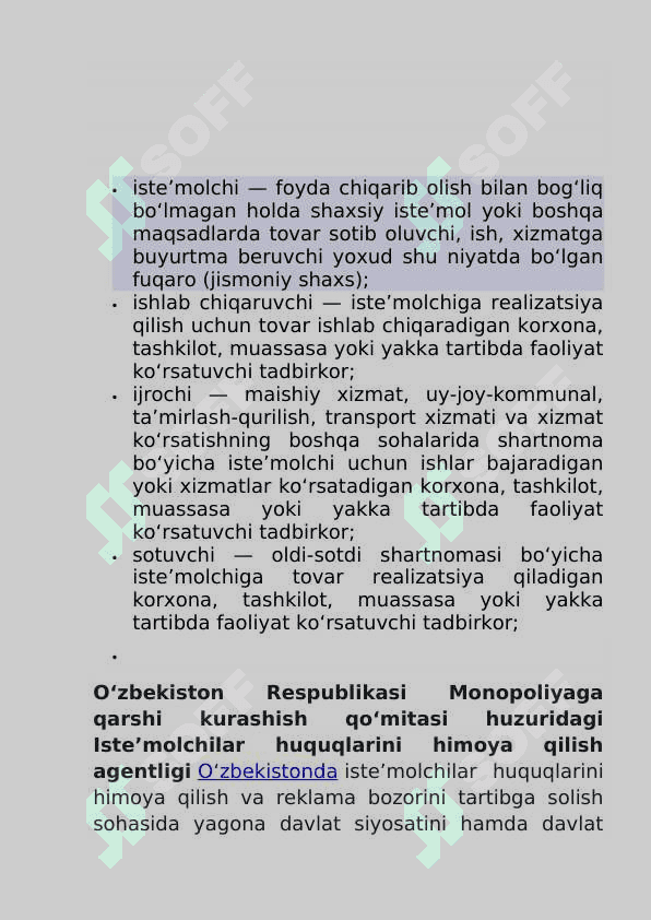Istemol huquqi nazariyasi va asoslari 2
