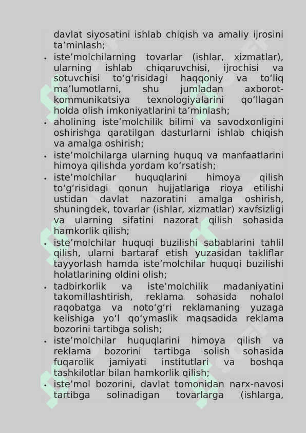 Istemol huquqi nazariyasi va asoslari 5