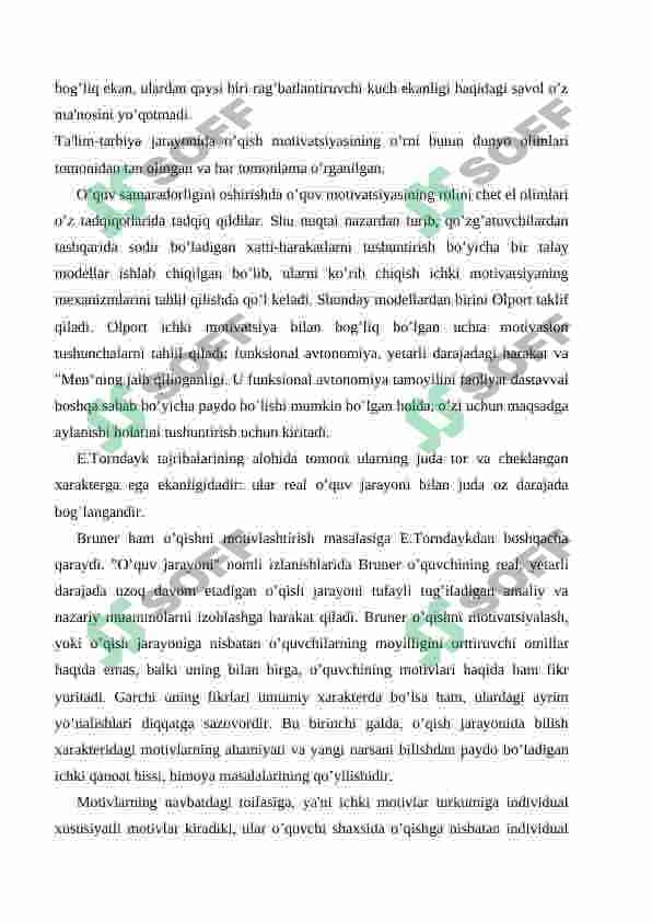 XULQ ATVORDA MOTIVATSIYA MUAMMOSI 7