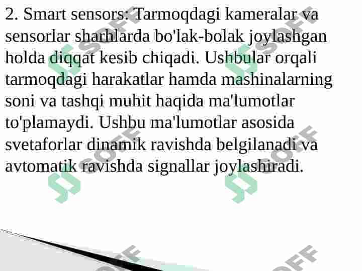 MOTION - onlayn boshqariladigan tarmoqlarda svetafor signallarini optimallashtirish metodi 4