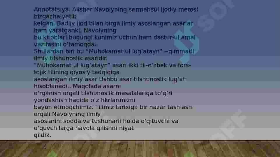 Muhokamat Ul Lug'atayin 2