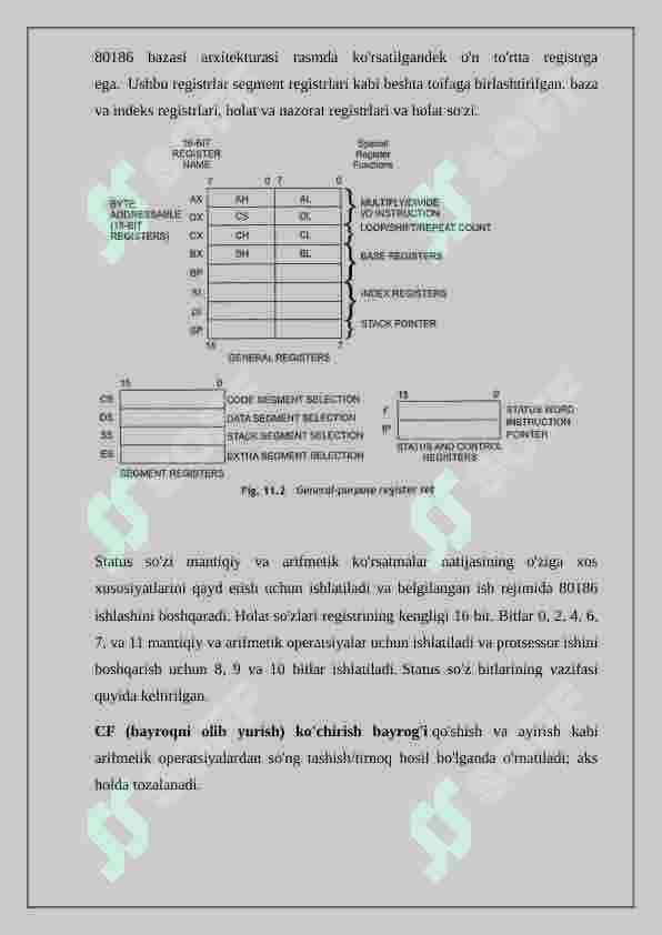 INTEL 80186 MIKROPROTSESSORI 8