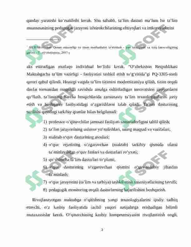 Maktabni boshqarish va unga rahbarlik qilishning qonun-qoidalari 3