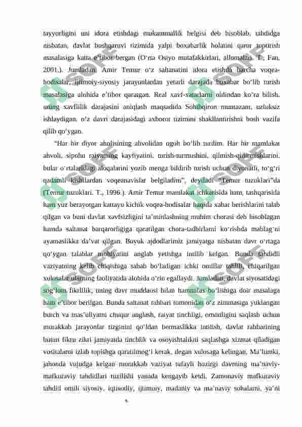 Mafkuraviy tahdid va ularga qarshi kurash 7