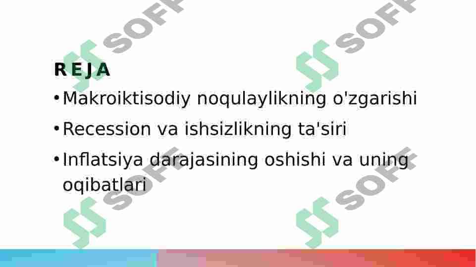 Makroiqtisodiy beqarorlik 2