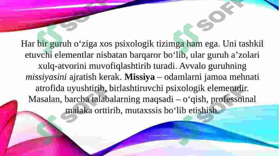 Kichik guruhlardagi dinamik jarayonlar 5