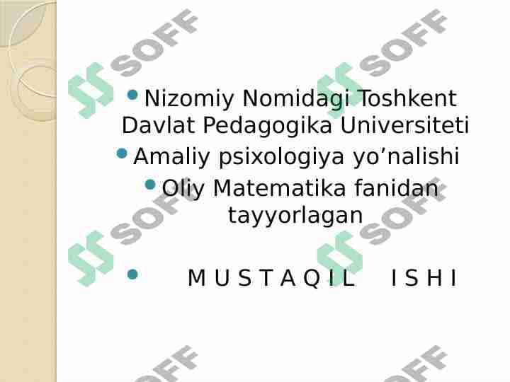 Matematik modellar
