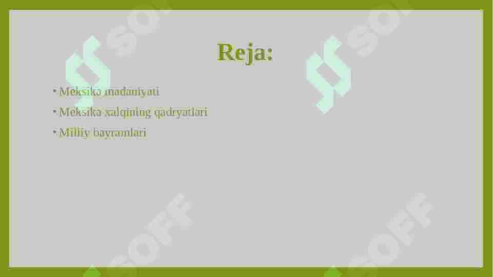 Meksika madaniyati 2