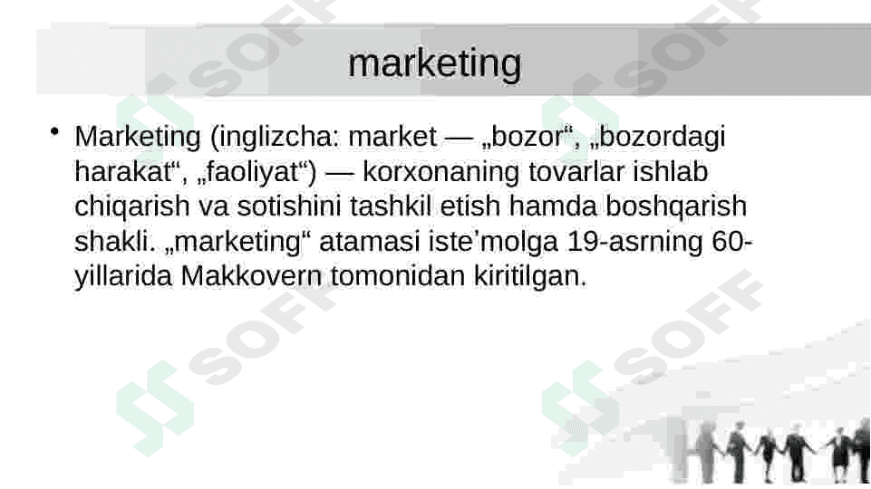 Menejment va marketing 8