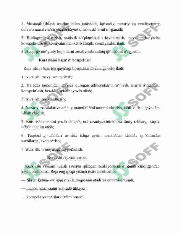 Metod tushunchasi. Uning turlari tasnifi o’quvchilar bilimini o’zlashtirish samaradorligini aniqlash metodlari 3