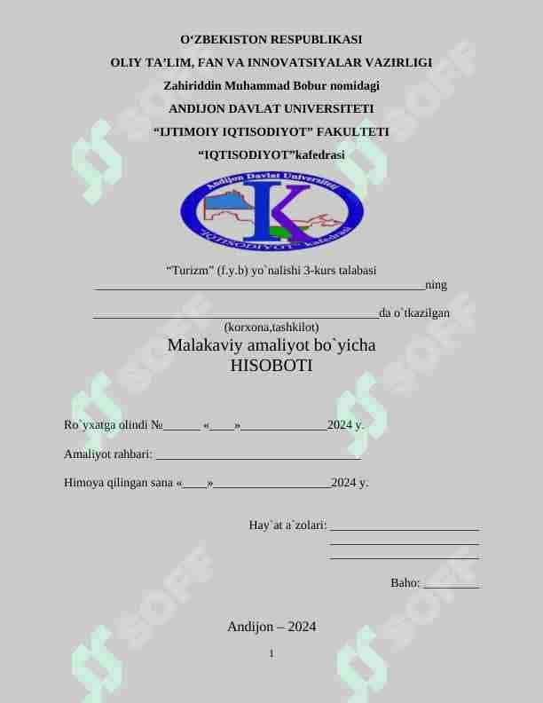 Sam AURORA turfirmasi rivojlantirish yo’llari
