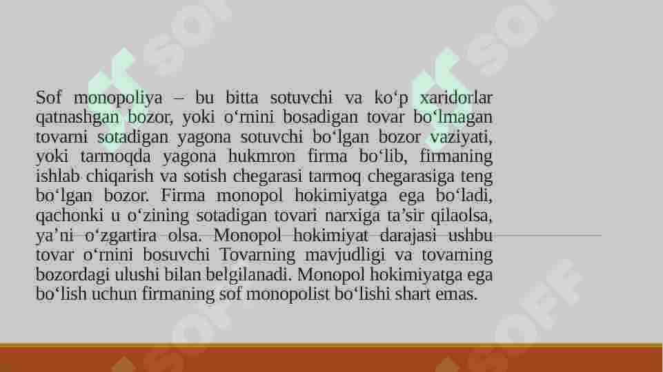 Xususiy muvozanat 8