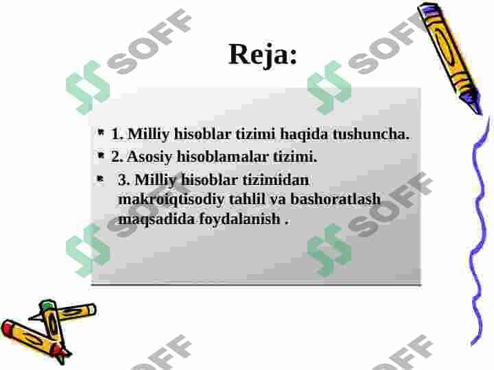 Milliy hisoblar tizimi 2
