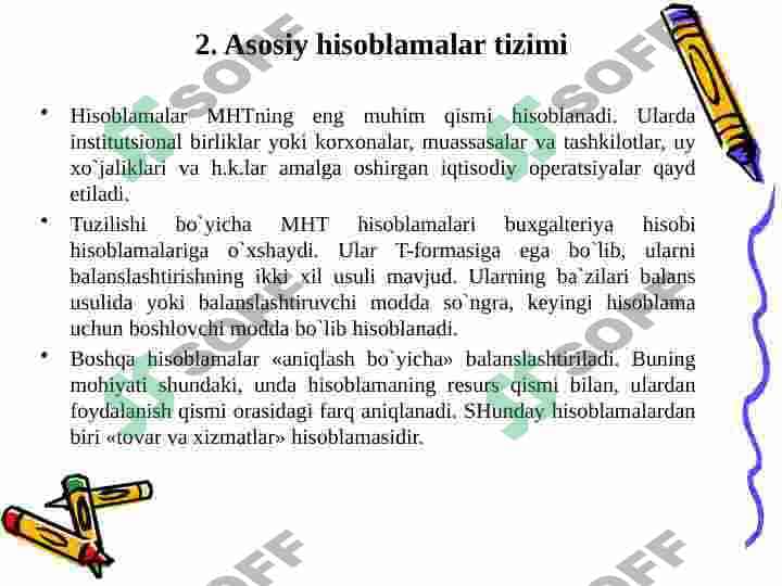 Milliy hisoblar tizimi 6