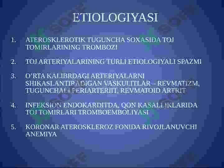Miokard infarkti 3
