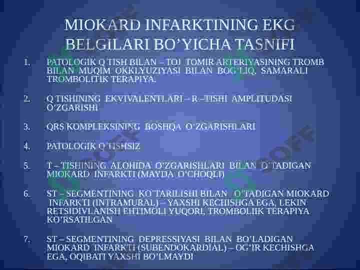 Miokard infarkti 8