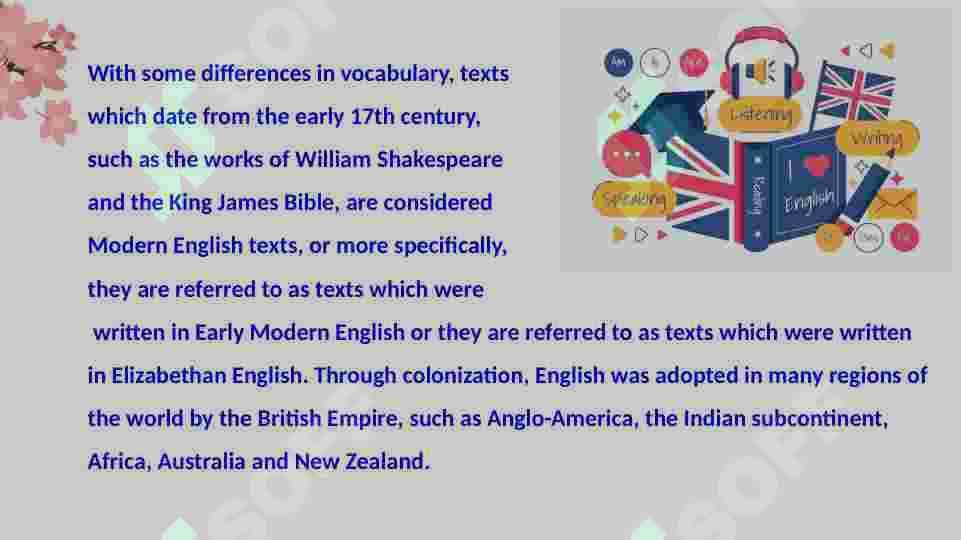 Modern English 3