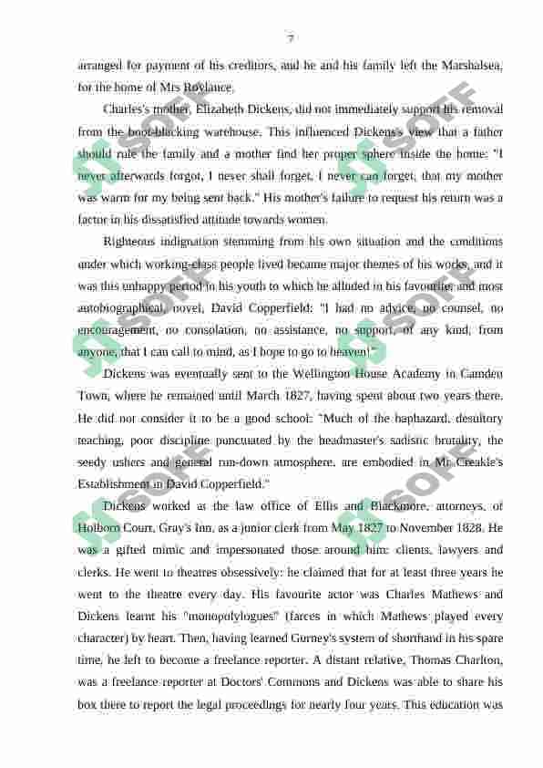 Charles Dickens as a founder of Christmas genre in British literature 7