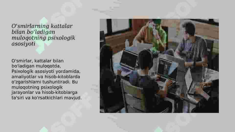 O'smirlarning kattalar bilan bo'ladigan muloqoti 4