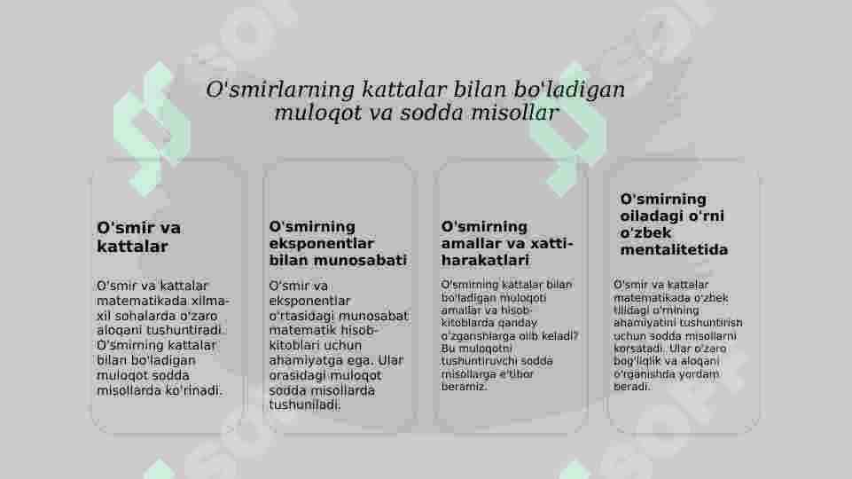 O'smirlarning kattalar bilan bo'ladigan muloqoti 8