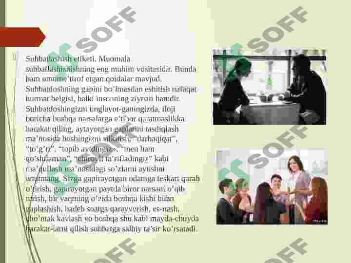 Muloqot etiketi 2