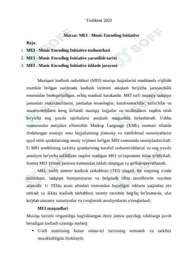 MEI - Music Encoding Initiative 2