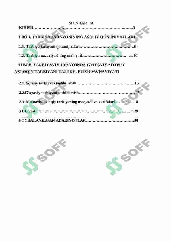 Tarbiyaviy jarayonda g'oyaviy siyosiy axloqiy tarbiyani tashkil etishi 2