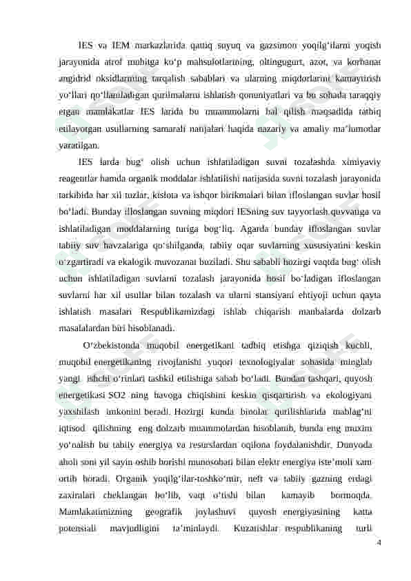 Respublika iqlim sharoitida yuqori samarali fotoelektrik batareyalarning mobil ko’rinishdagi konstruksiyalarini yaratish 4